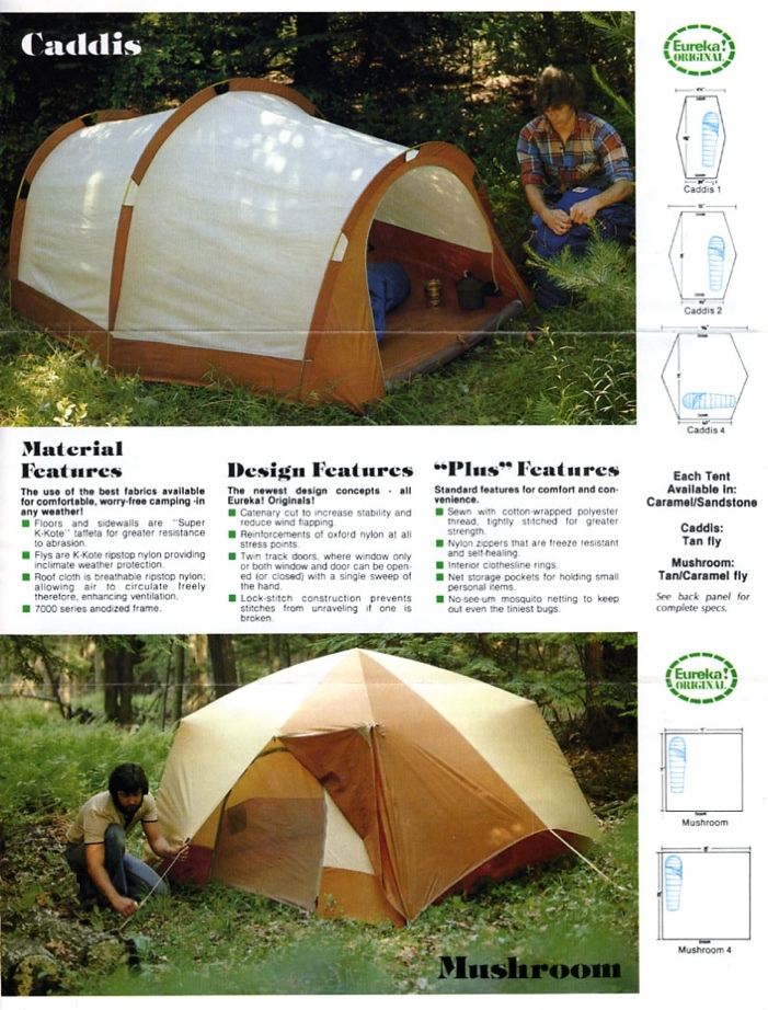 caddis eureka tent