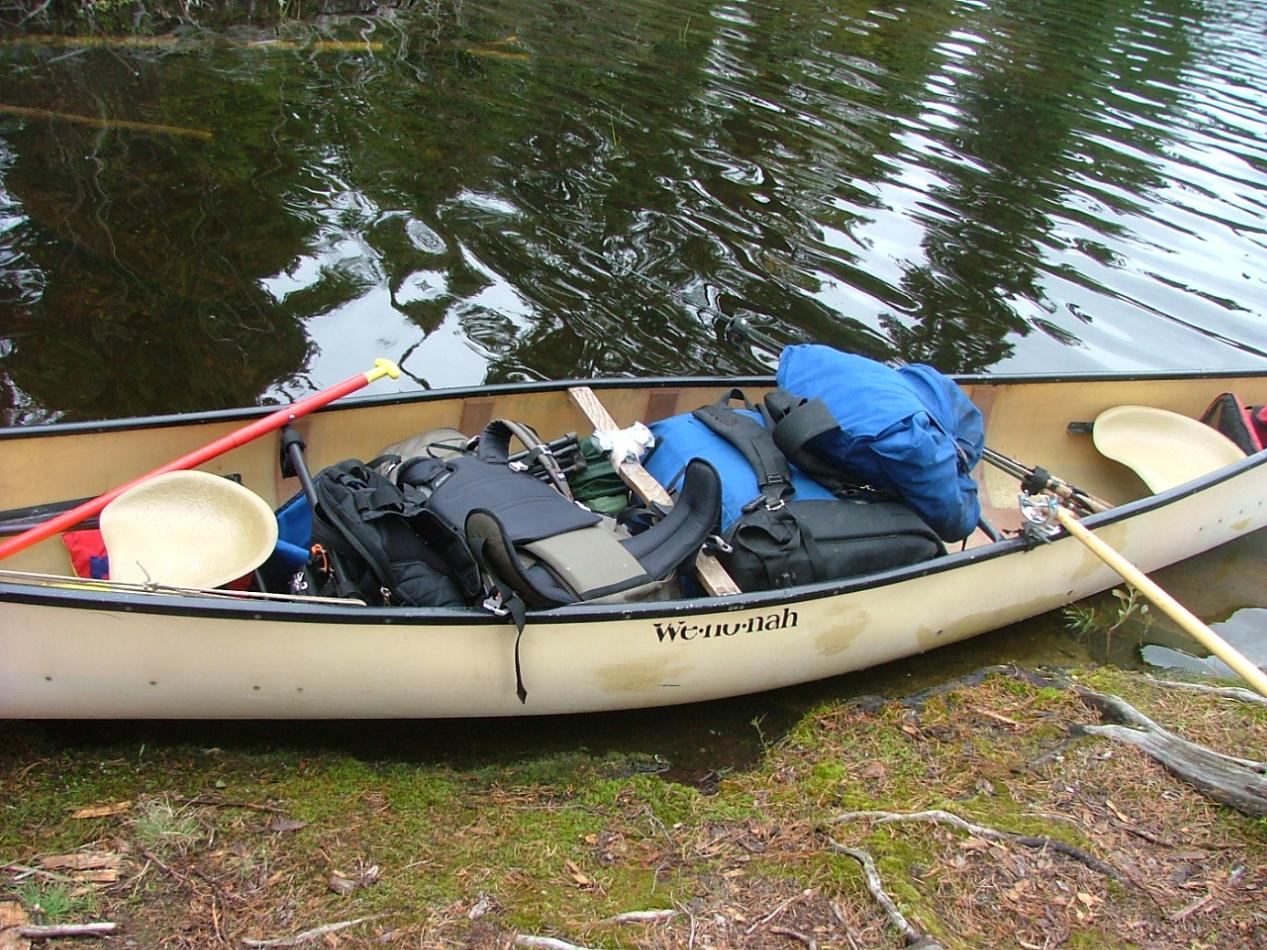 BWCA Fiberglass canoes Boundary Waters Listening Point 
