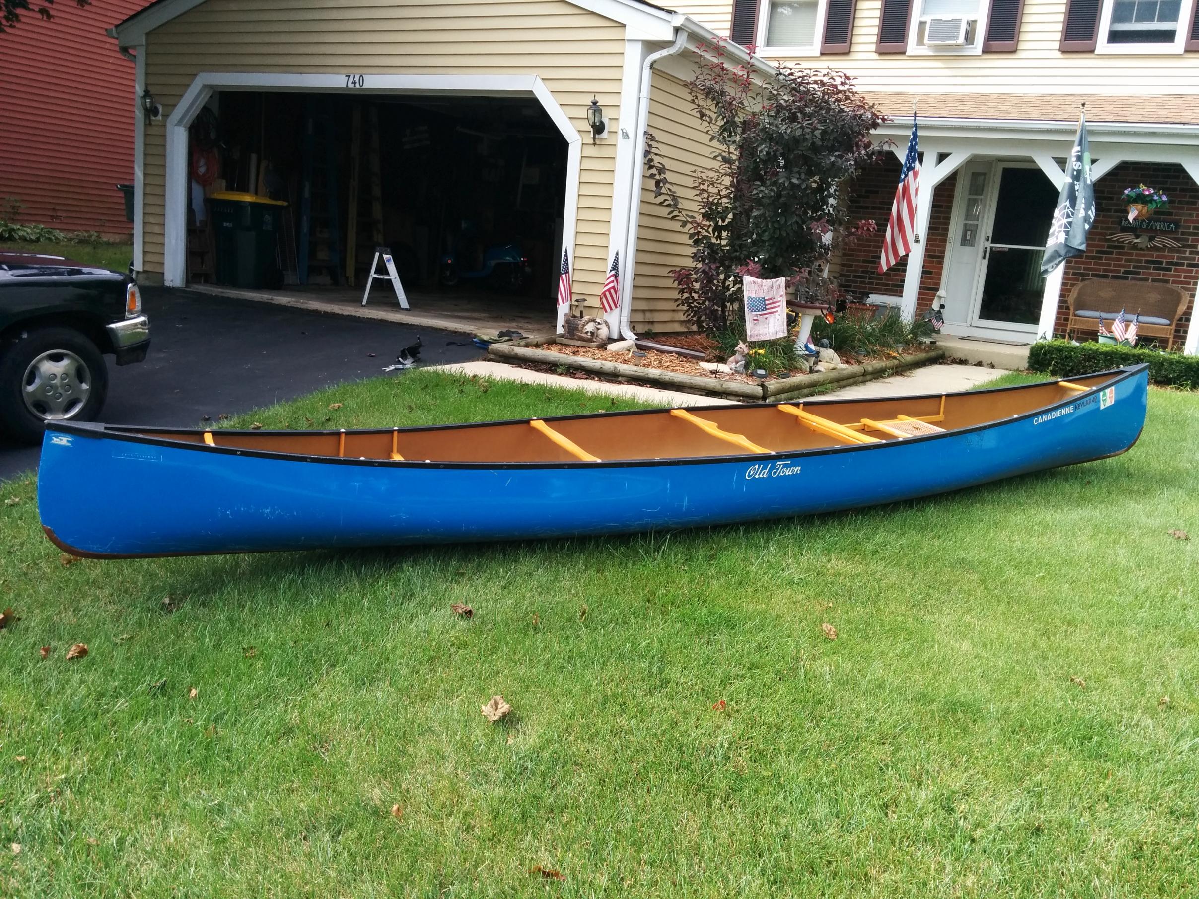 BWCA Old Town Canadienne 17 ft. Canoe Boundary Waters Items For Sale or