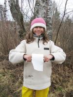 Perfect for latrine use, TP stays dry the whole time!