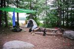 Camp Site on Adams Lake.