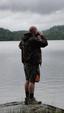 Enjoying the calling of the loons along with my morning coffee...