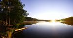 Sunrise on Cherry Lake, July 2010