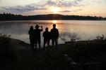 To a new day. Shell Lake, aug 2012