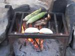 corn and brats