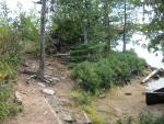 NW bay campsite landing