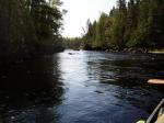 June 3, 2009 looking upstream at the rapid near the campsite at section 36