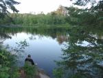 My good buddy taking in the sites. You sure don't see this downtown.