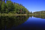 View from near the north end of the Kawishiwi River-Clear Lake portage