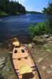 Portage along South Fork of Kawishiwi River
