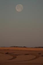 Moon over Nebraska