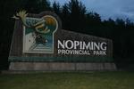 Nopiming Provincial Park Manitoba  Coming in from Lac Du Bonnett Manitoba
