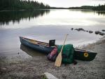 Ready to launch from the Moose Lake entry point.