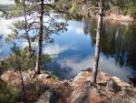 View from point at north end of Mudro Lake.