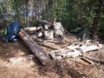 Pose Lake campsite.