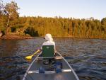 Beautiful evening for paddling