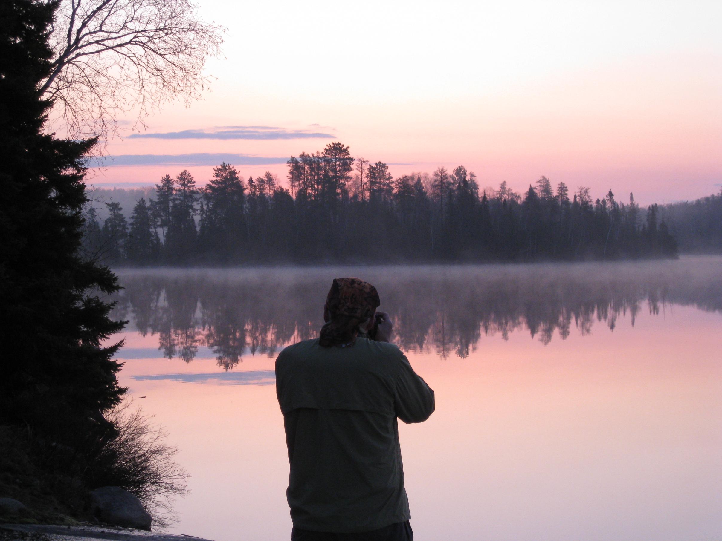 Sunrise on Pocket Lake