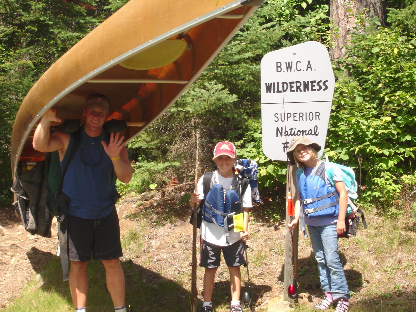 Departing the BWCA at Bearskin