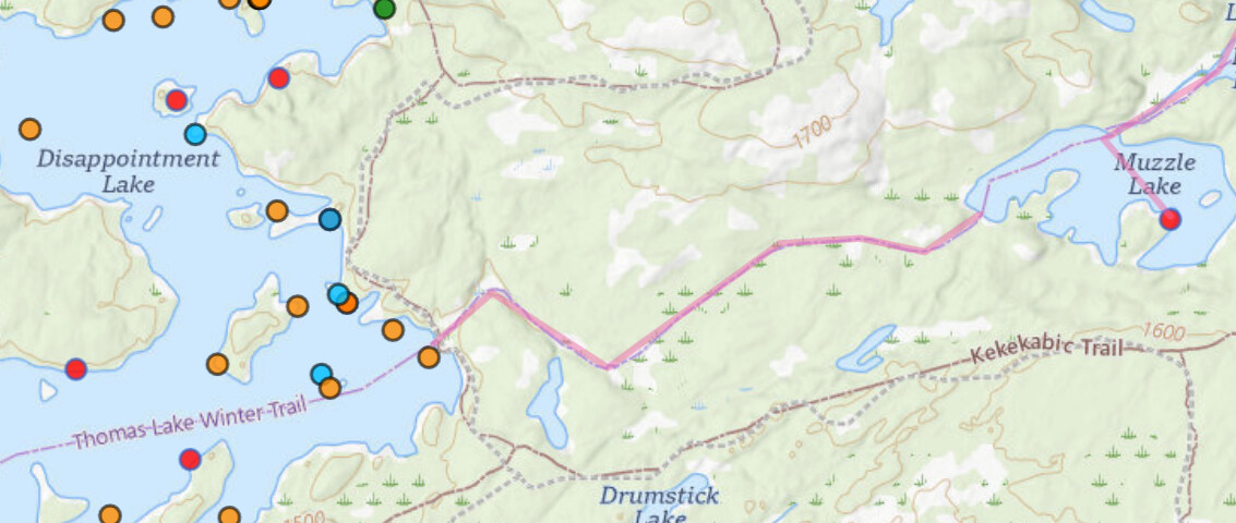 Thomas Lake Winter Trail