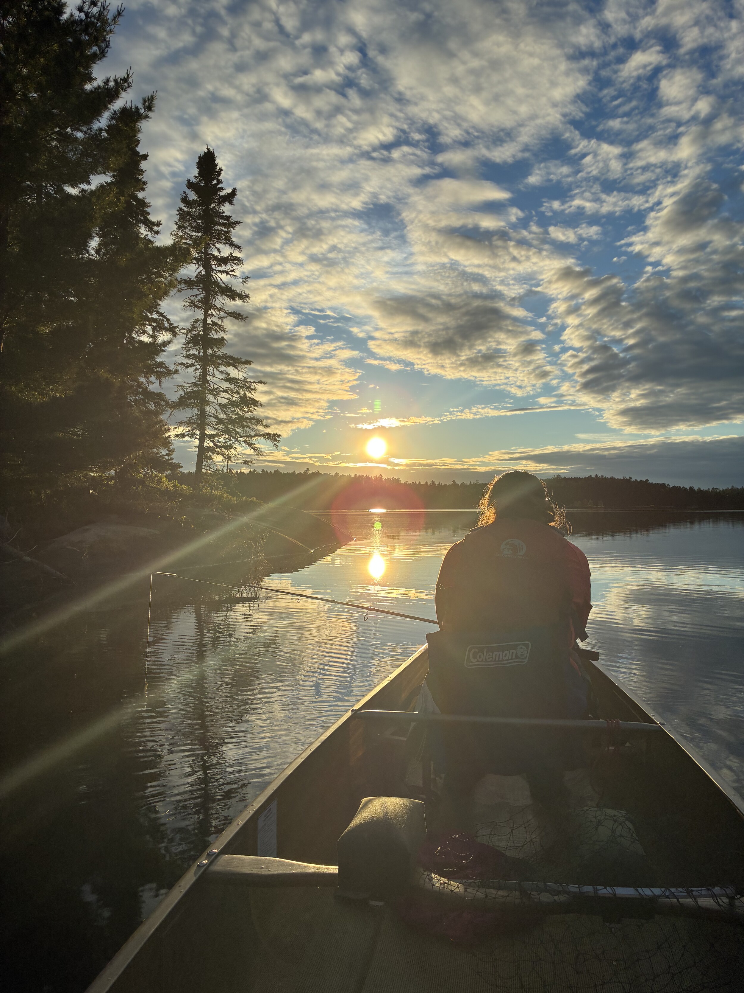 Evening fishing on Fourtown