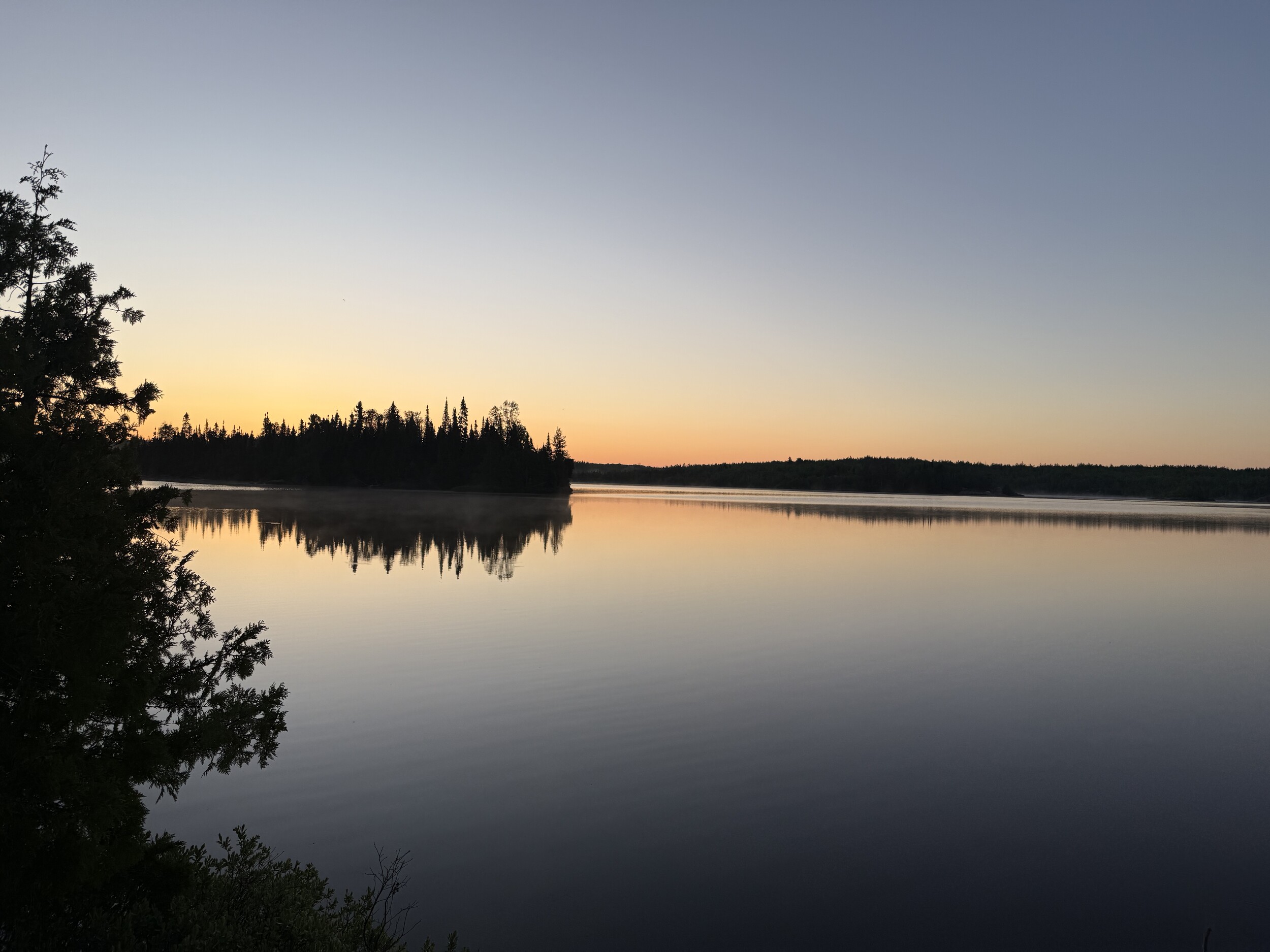 NW Alpine Lake 5am  View
