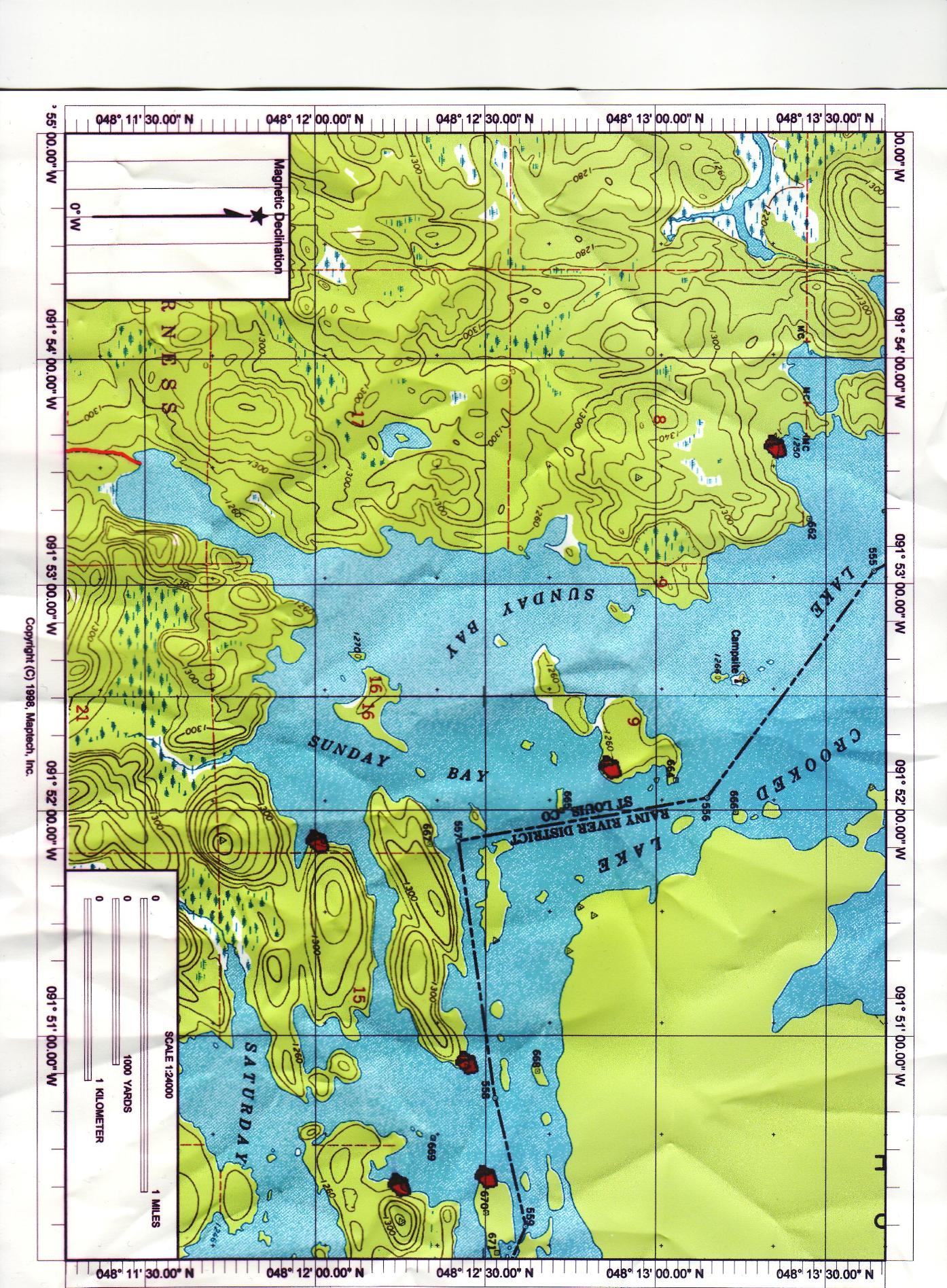 BWCA waterproof map paper Boundary - BUTTHEAD 240808 191155.JPG