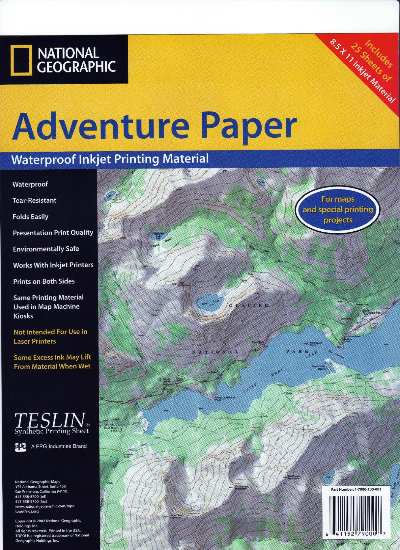 BWCA waterproof map paper Boundary Waters Gear Forum