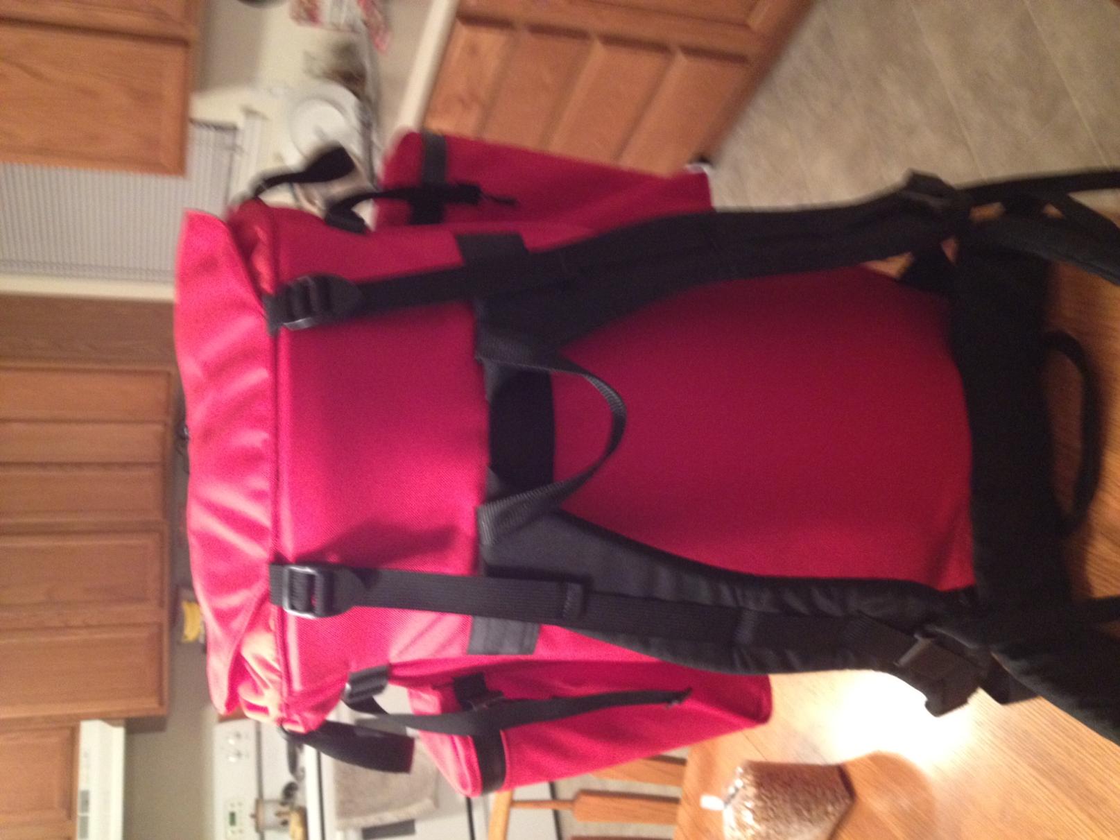 45 liter barrel pack front