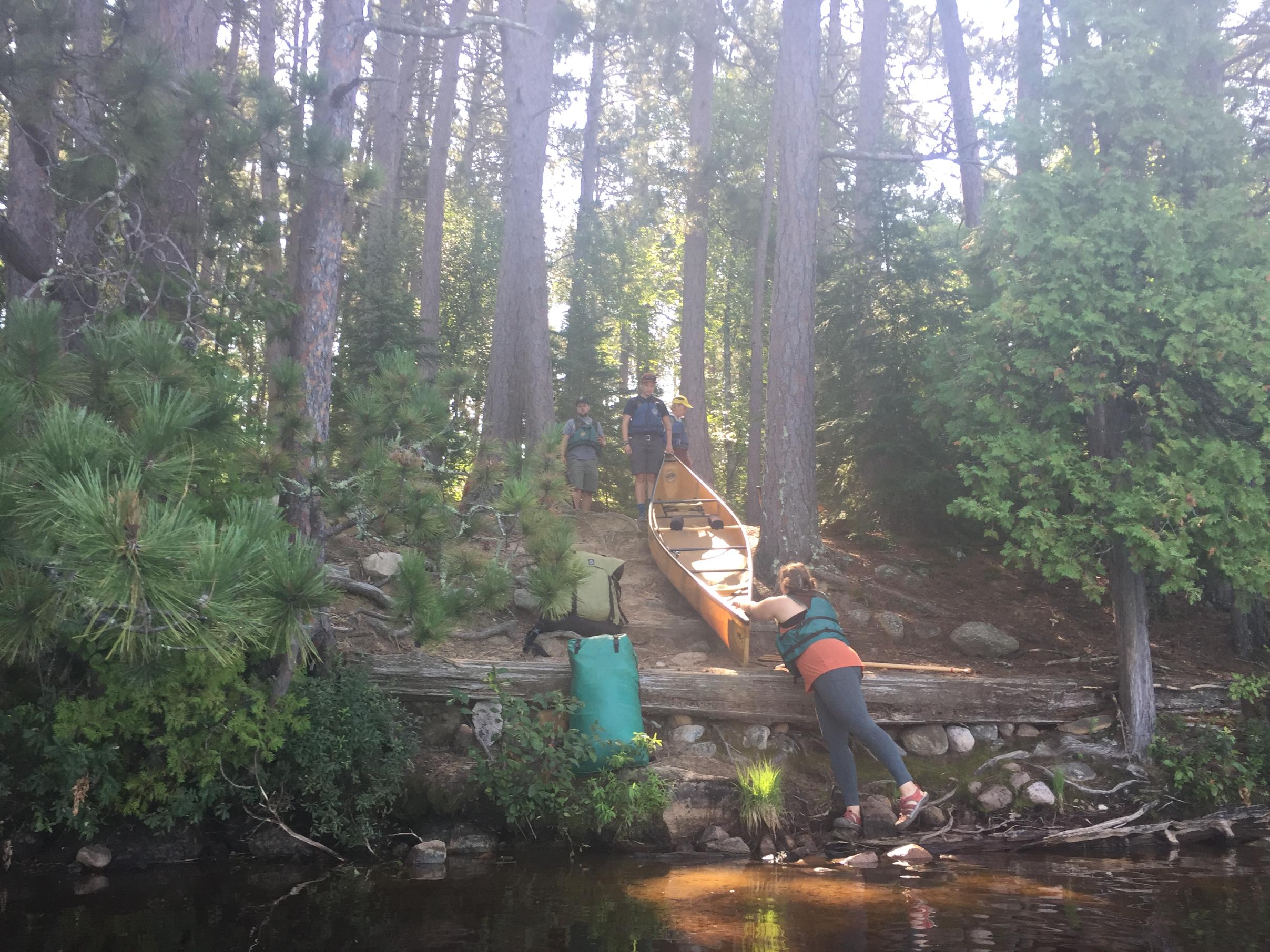 Boundary Waters Map, BWCA, Campsite Information