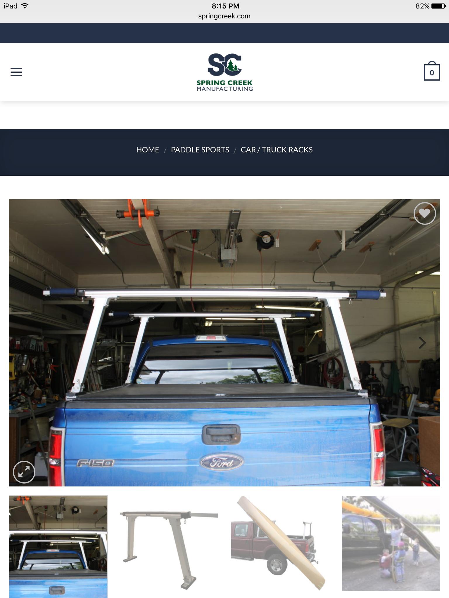 truck boat rack on Bwca Rack Ideas For Pickup Truck Boundary Waters Gear Forum