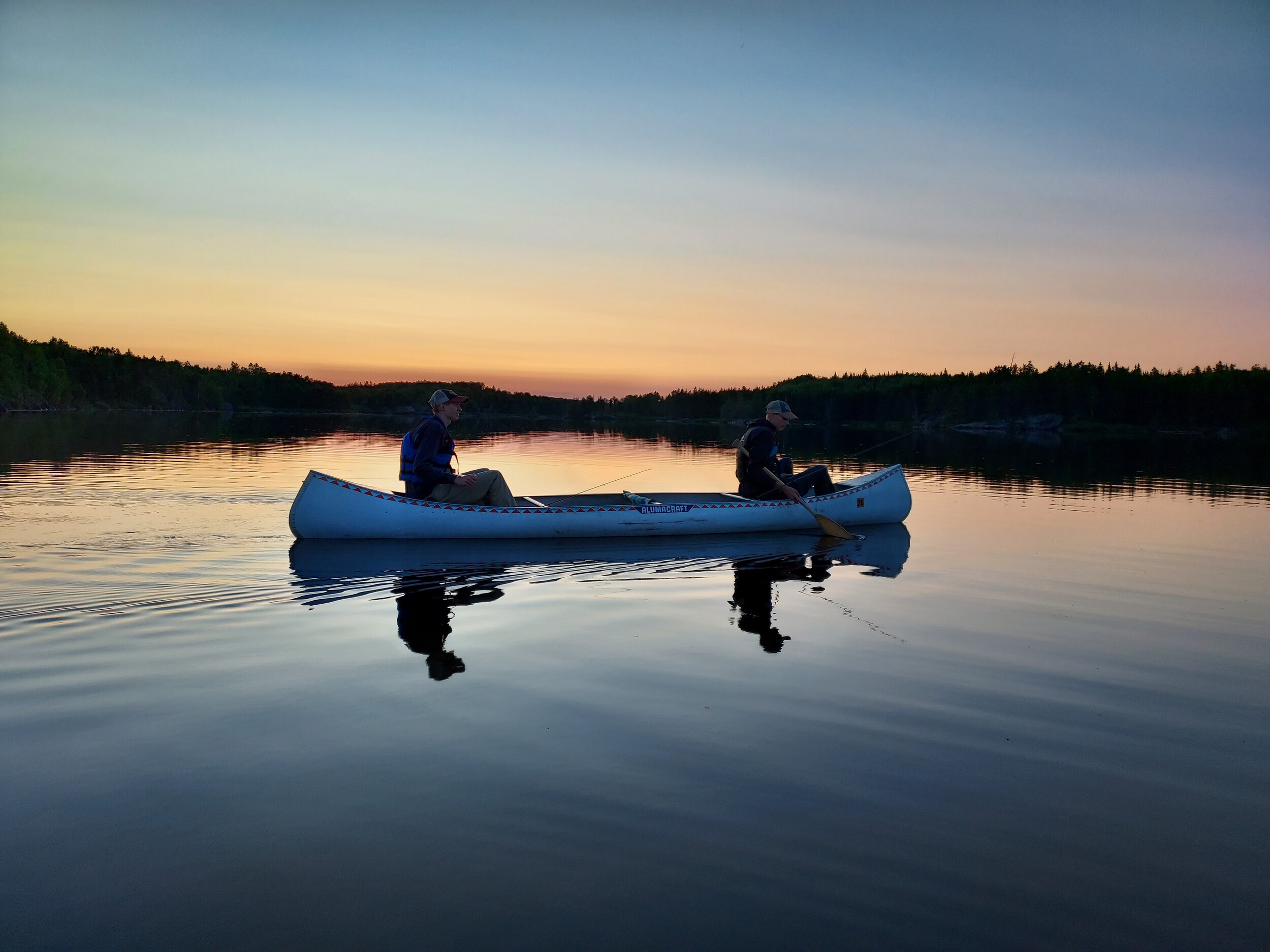 Paddle at Sunset