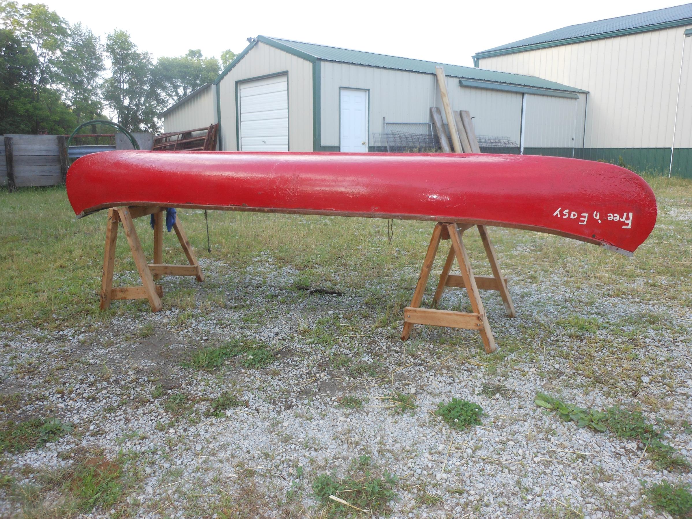 BWCA 15 foot rigid fiberglass canoe for sale Boundary Waters Items For ...