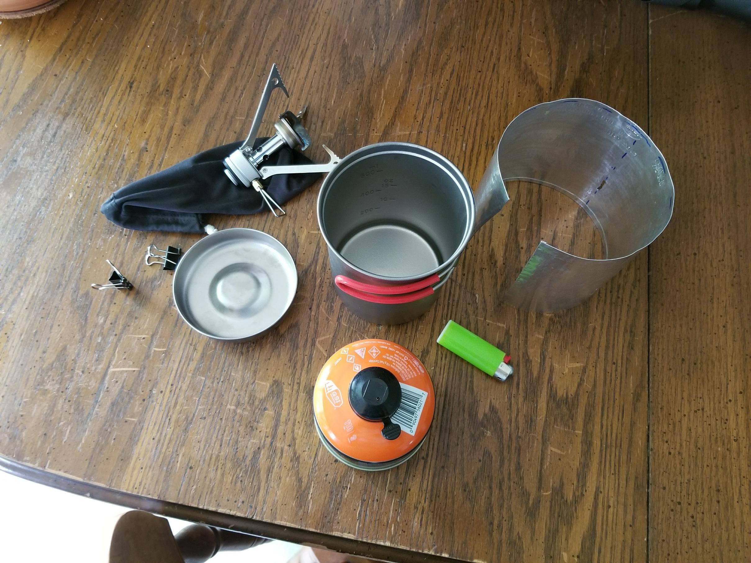 BWCA DIY Canister Stove Windscreen? Boundary Waters Gear Forum