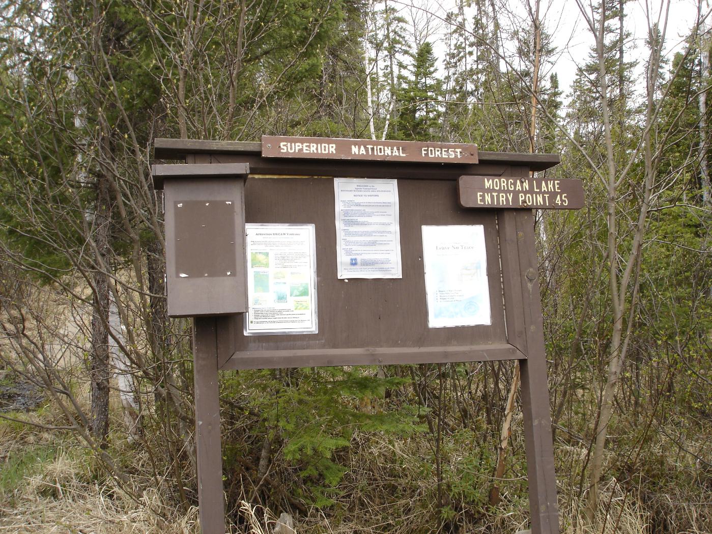 Morgan Lake Entry Point 45