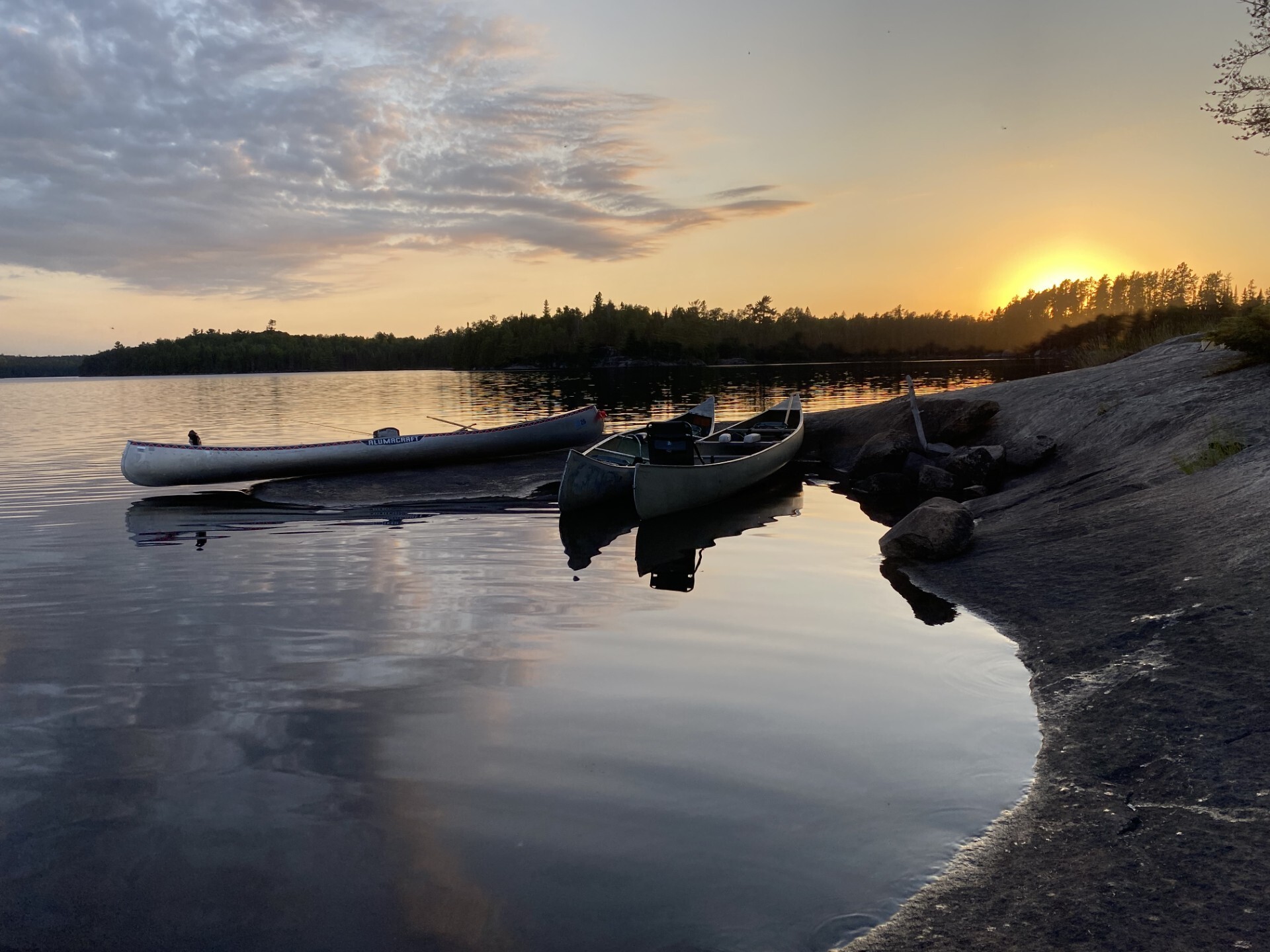 Stuart Lake Sunset