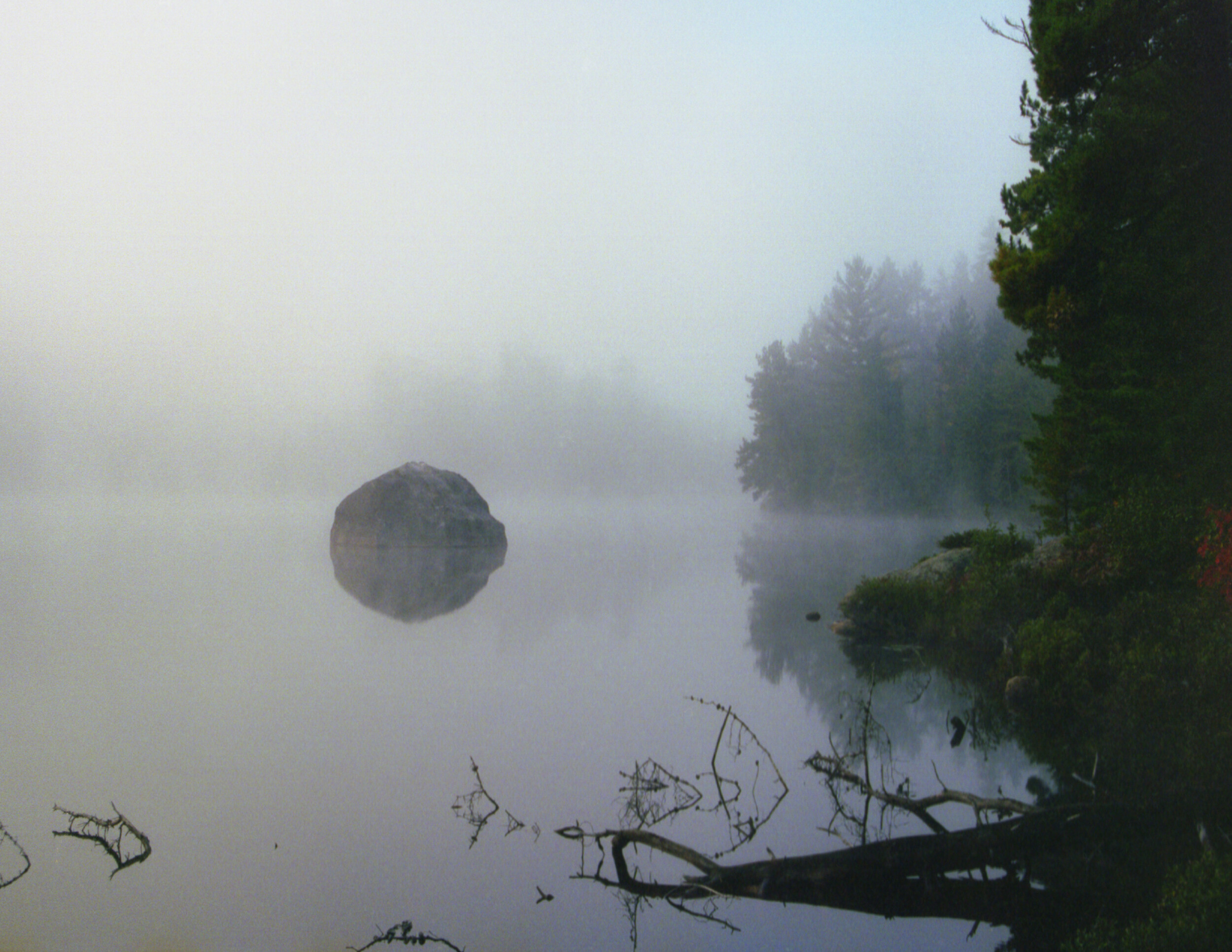 Angle Worm Lake Fog