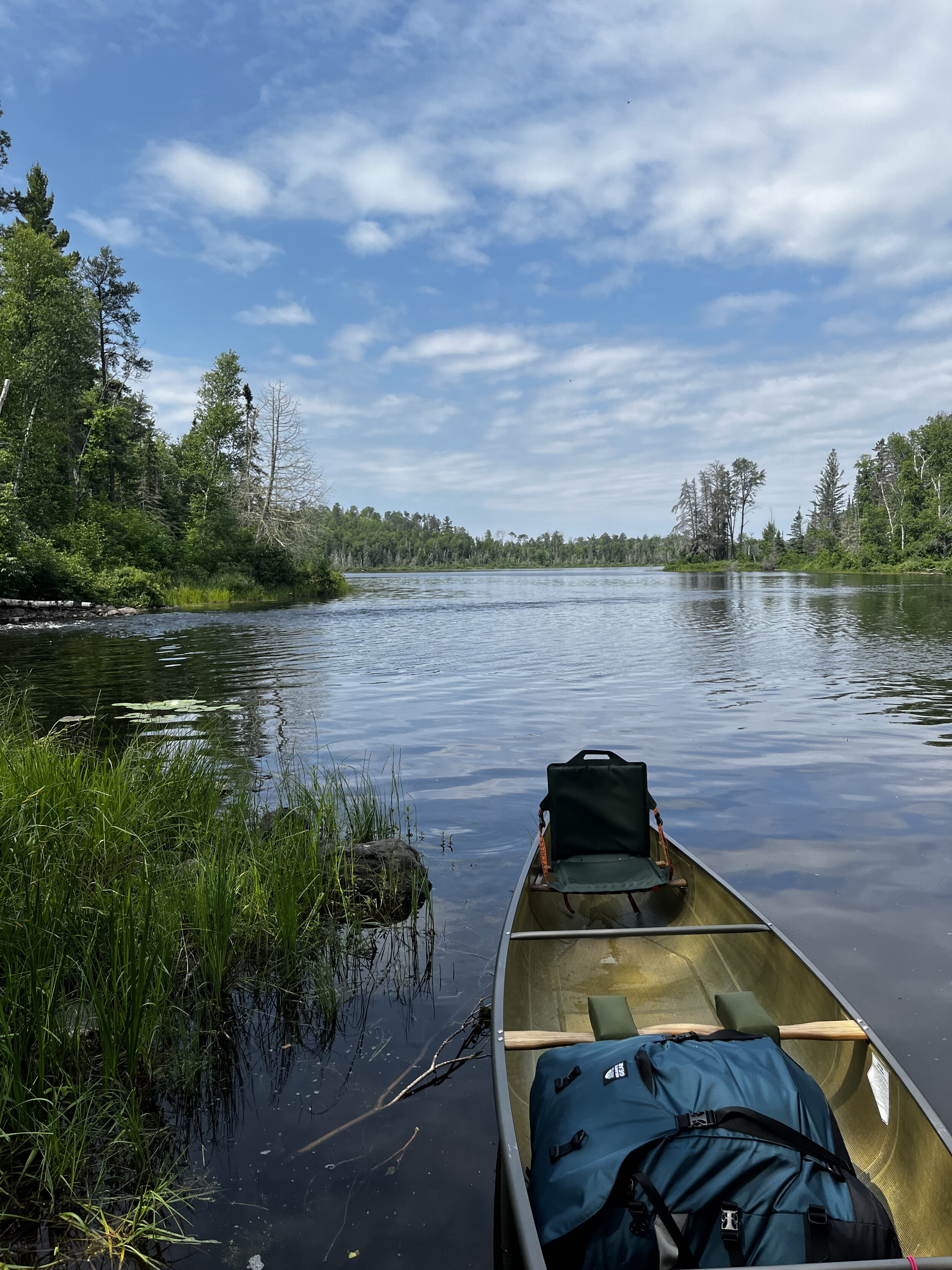Portage on the North Kawishiwi