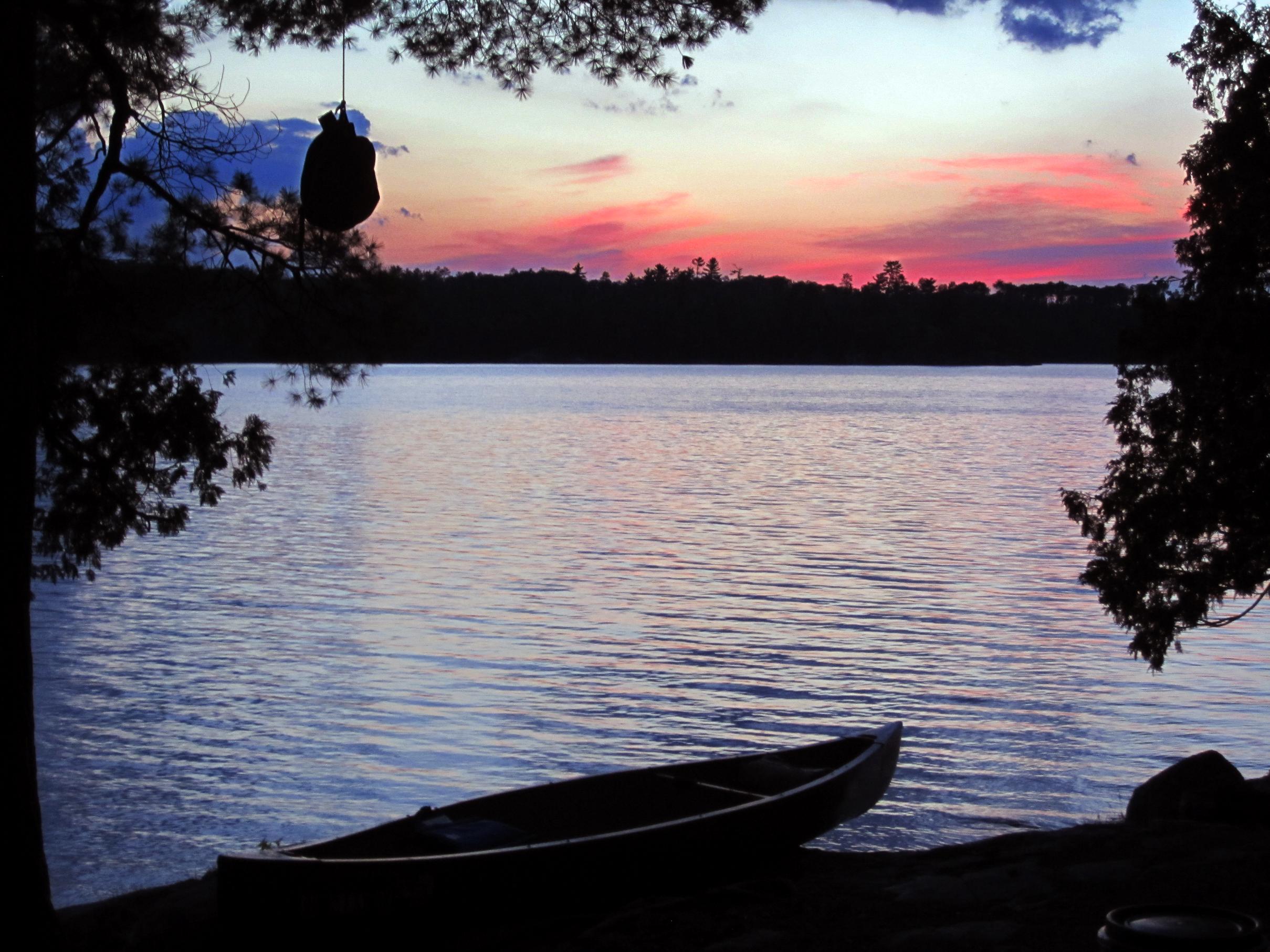 Horse Lake Sunset June 23 2015