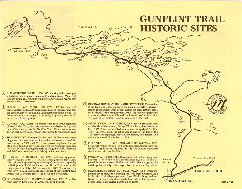 BWCA Gunflint Trail History Boundary Waters Group Forum BWCAW / QPP