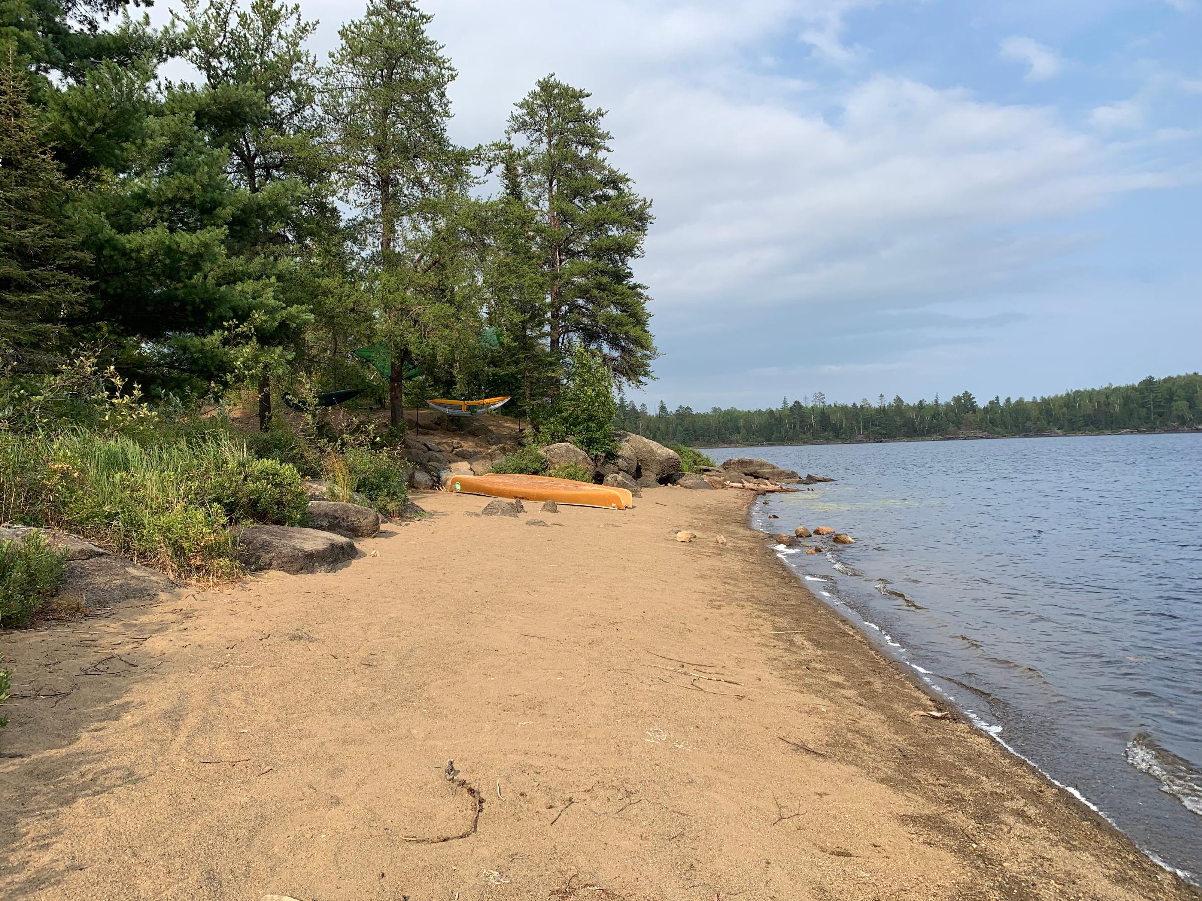 Boundary Waters Map, BWCA, Campsite Information