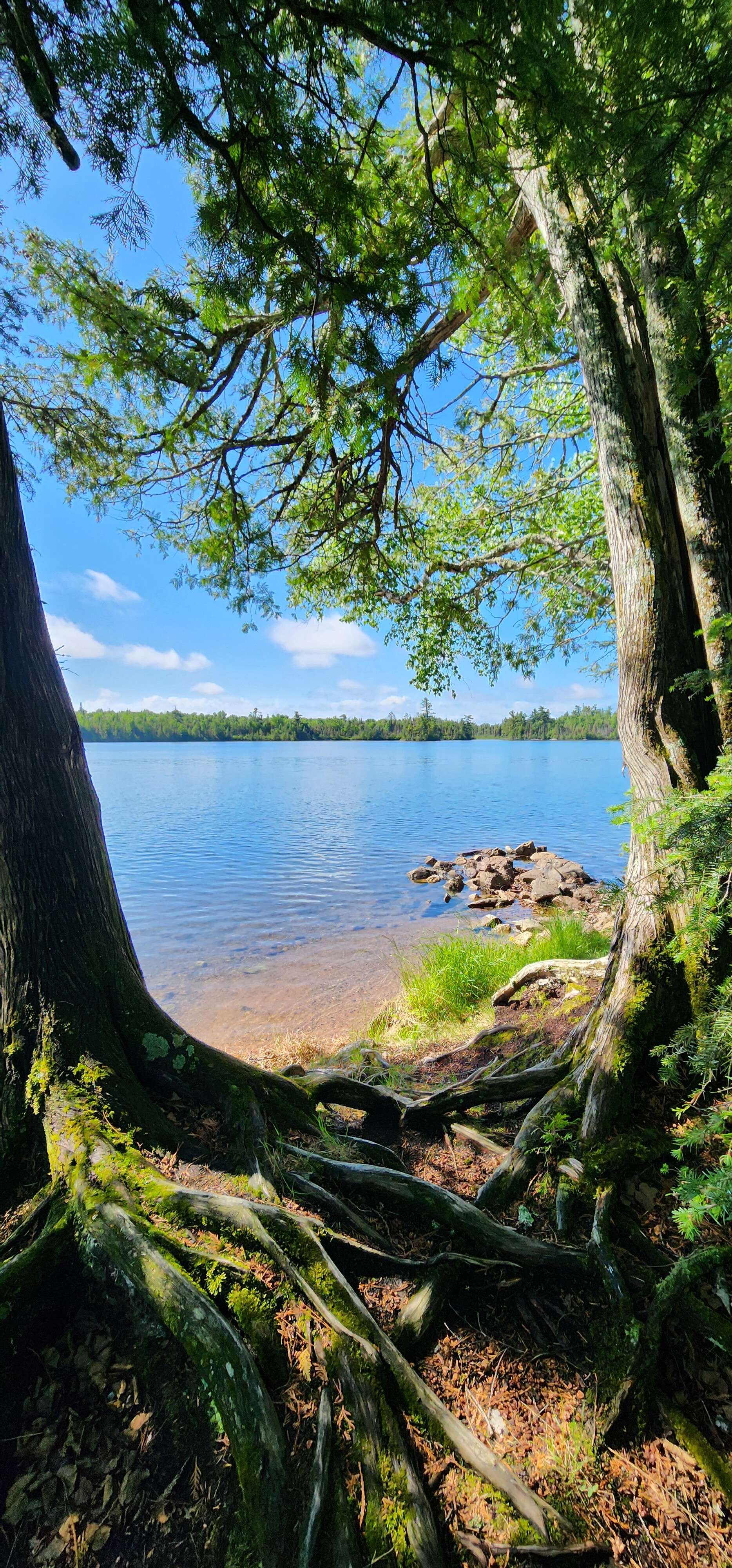 Snowbank Lake in summer