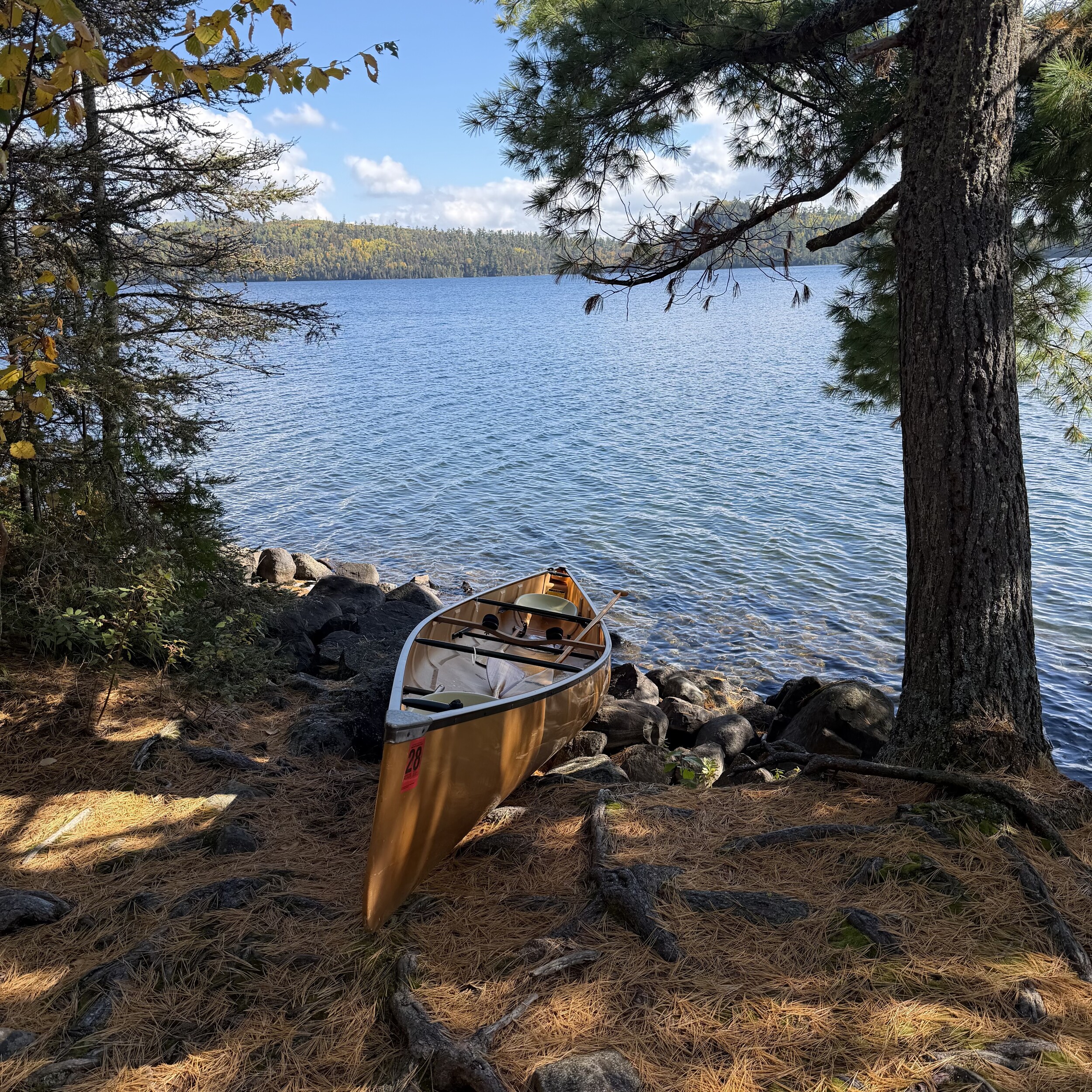 Lunch on Duncan Lake