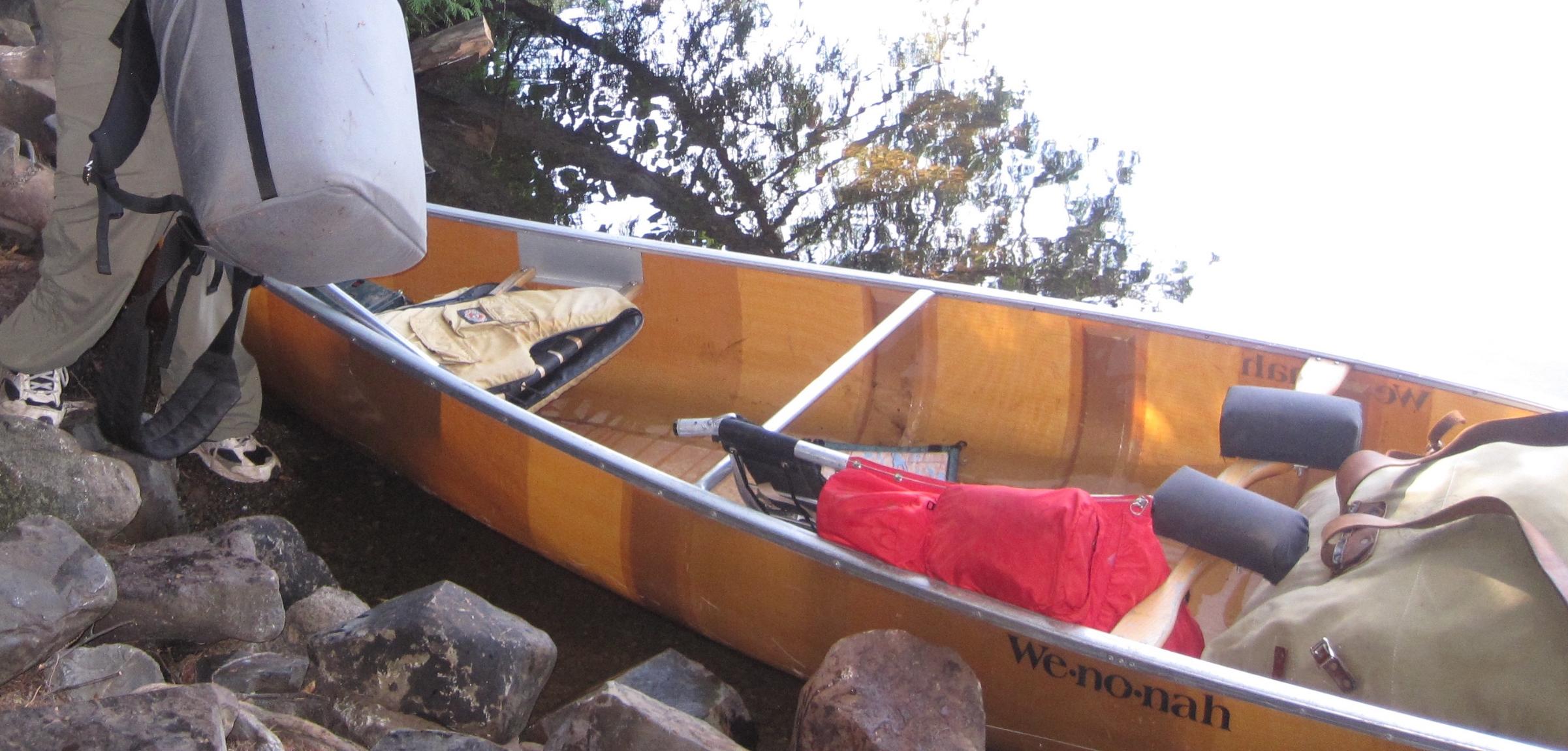 BWCA SOLDSOLD 17' Boundary Waters Wenonah Kevlar Canoe For Sale Boundary Waters Items For Sale