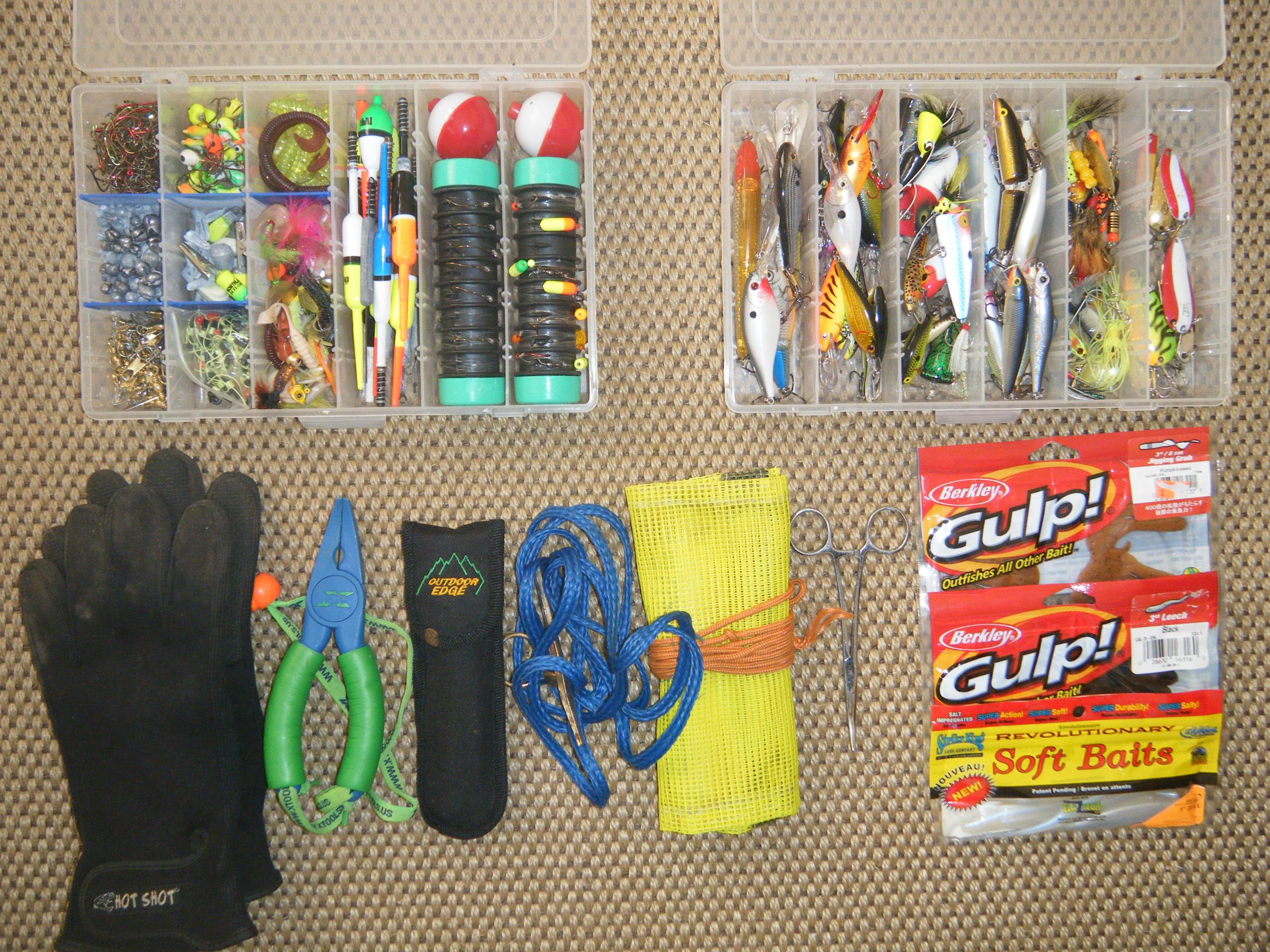 BWCA Let's see your canoeing tackle box Boundary Waters Fishing Forum