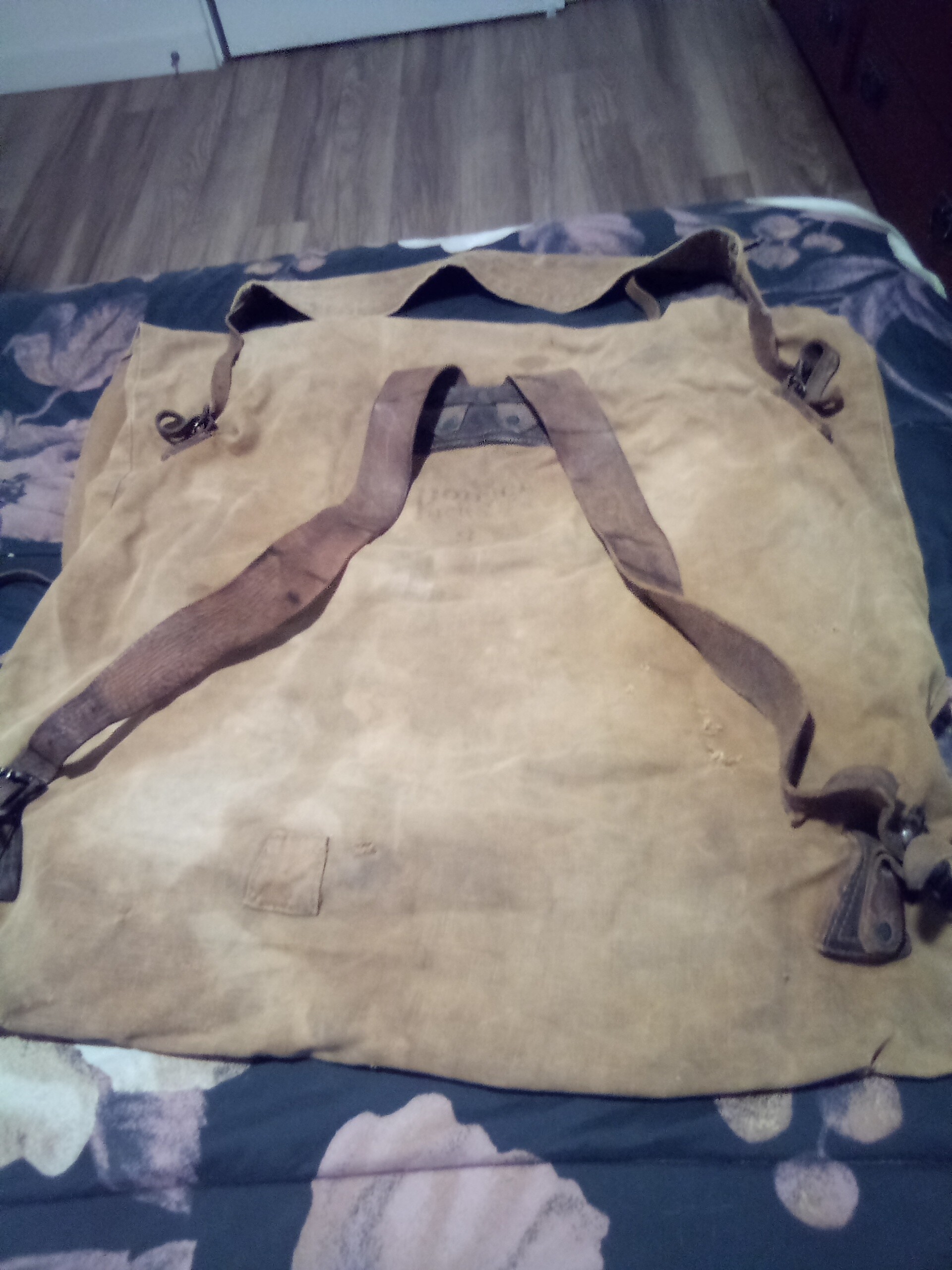 Authentic Camille Poirier packsack