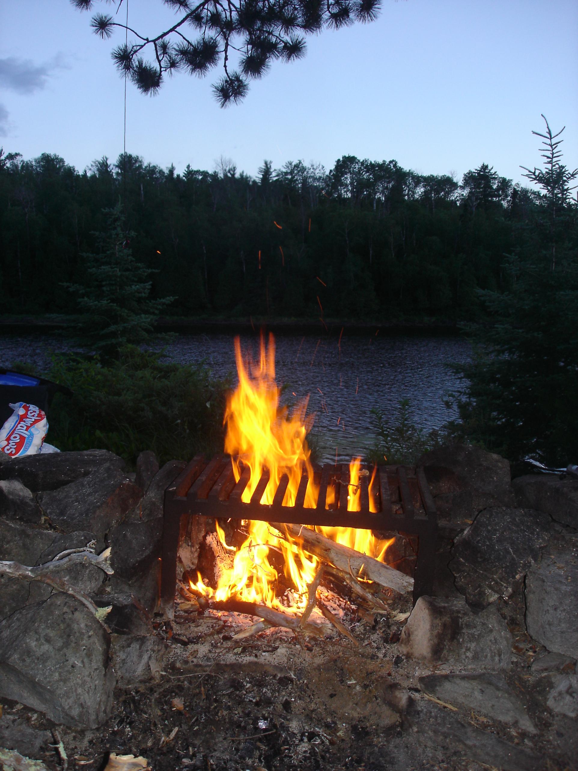 Gabbro campfire