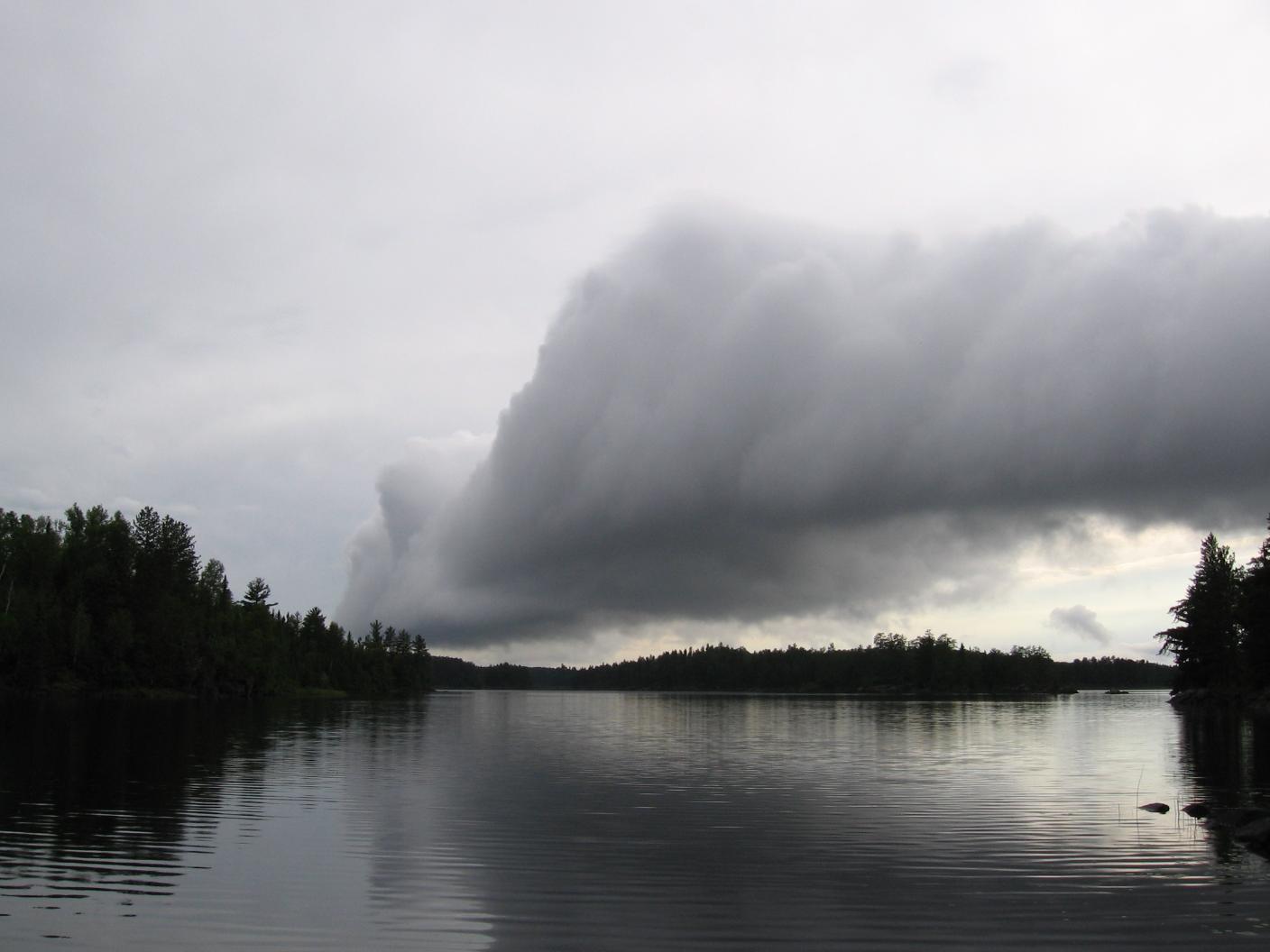 Trailing edge of Squall