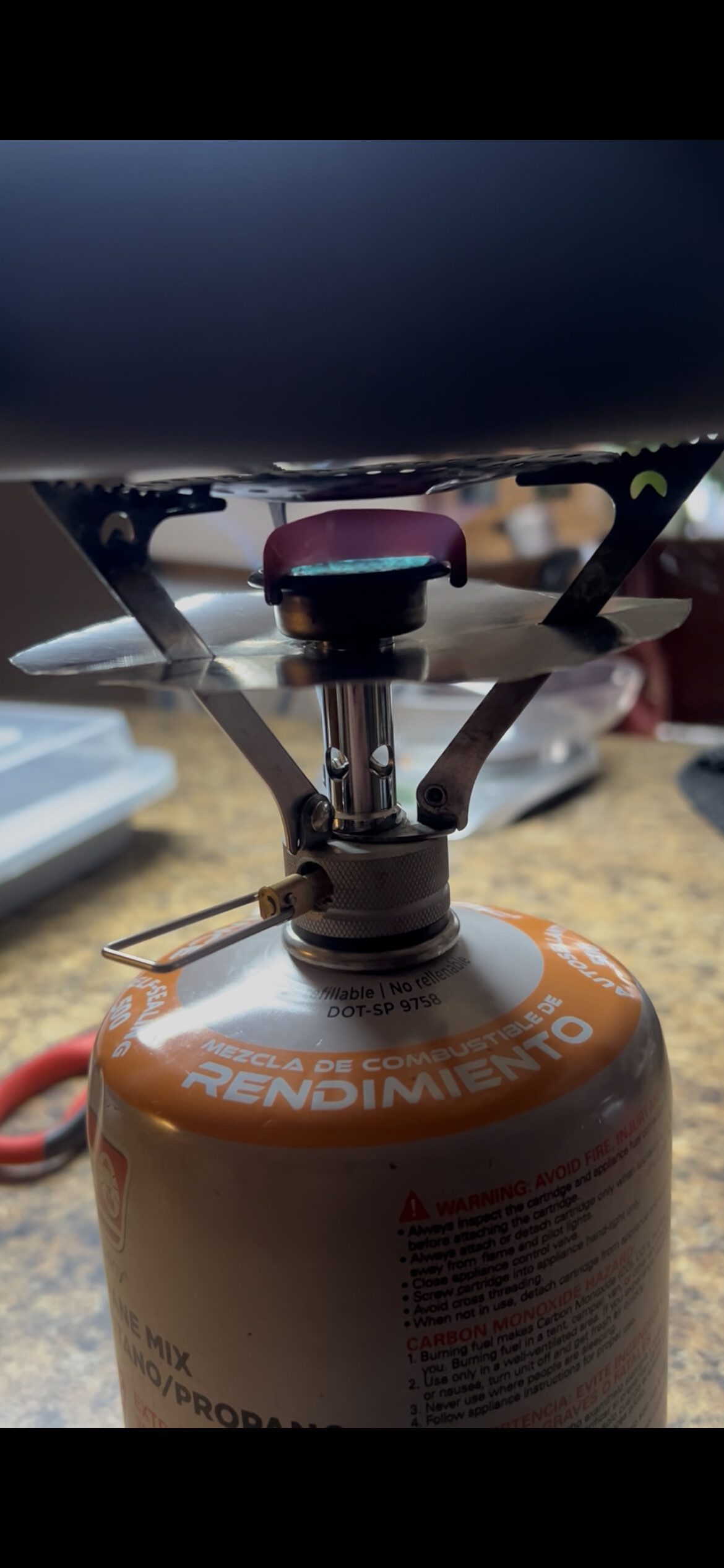 BWCA Pocket rocket diffuser and heat shield Boundary Waters Gear Forum