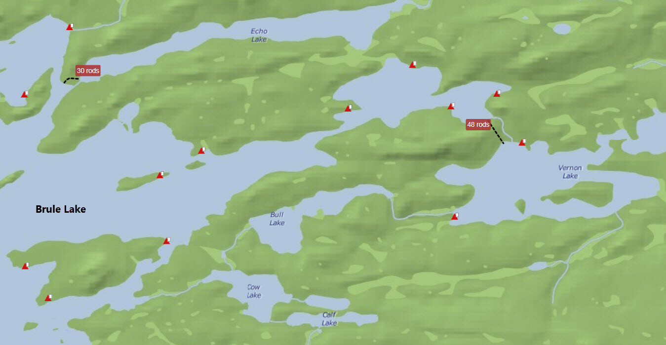 Brule Access to Bull-Cow-Calf