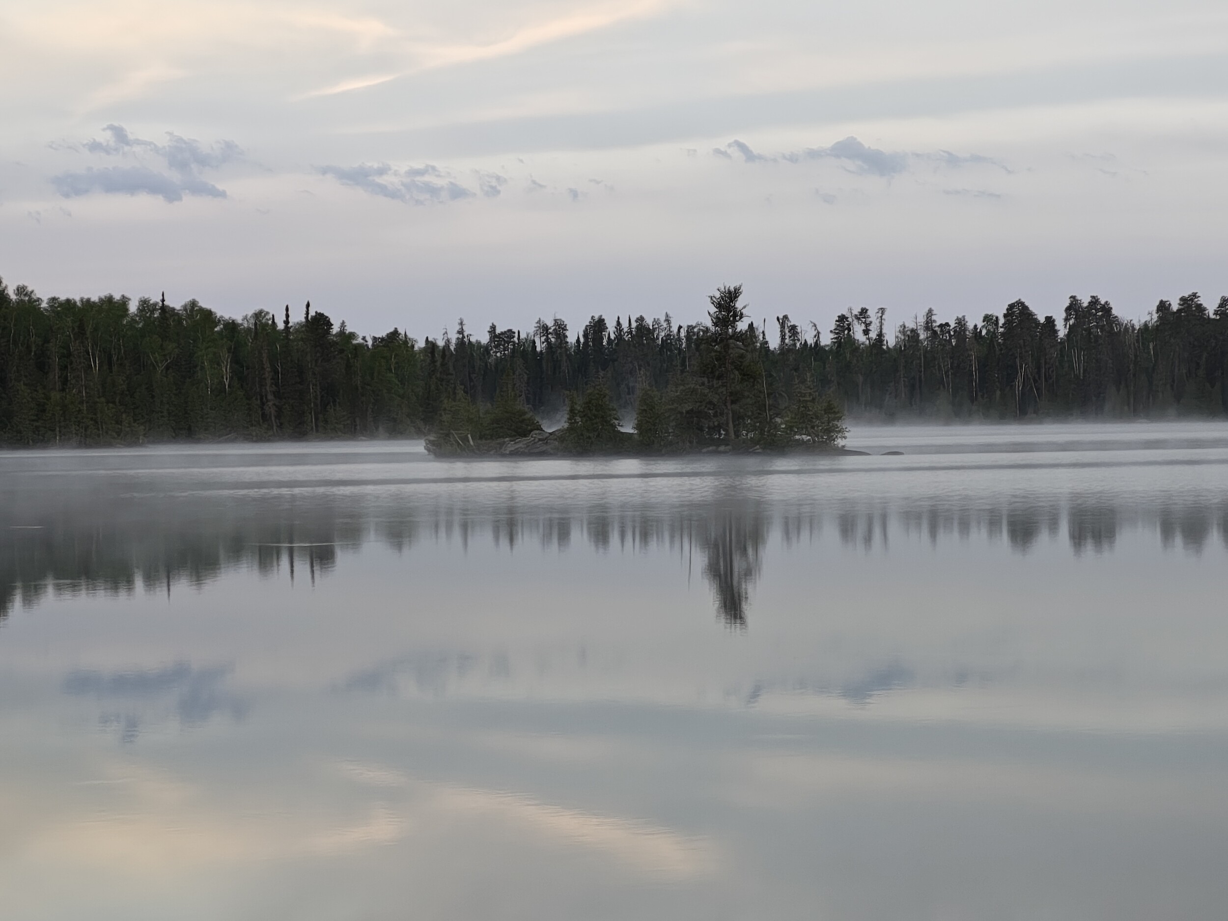 Fog on Sawbill
